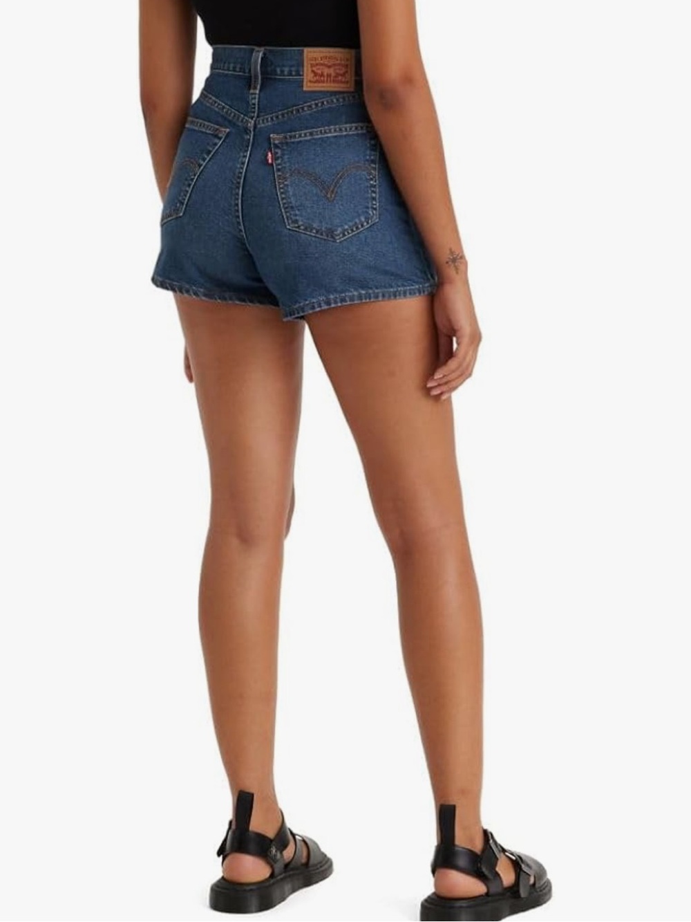 Levi's Women's High Waisted Mom Shorts